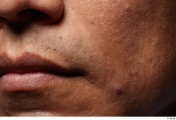 Mouth Cheek Skin Man Slim Studio photo references